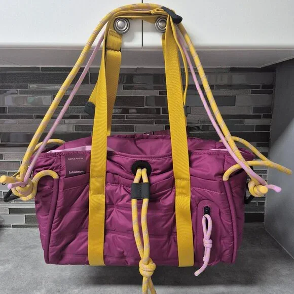 lululemon athletica Pink and Yellow Tote Bag - Picture 2 of 15